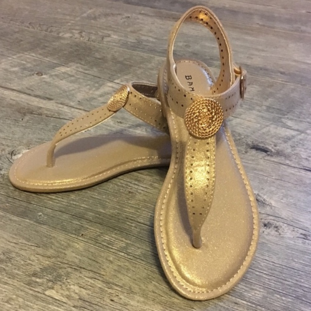 Gold Sandals